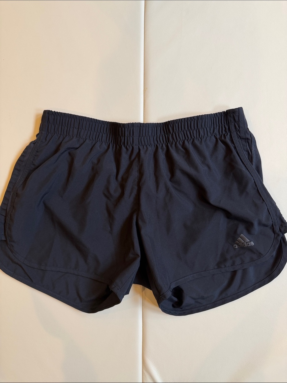 Adidas Black Women's Athletic Shorts with Logo
